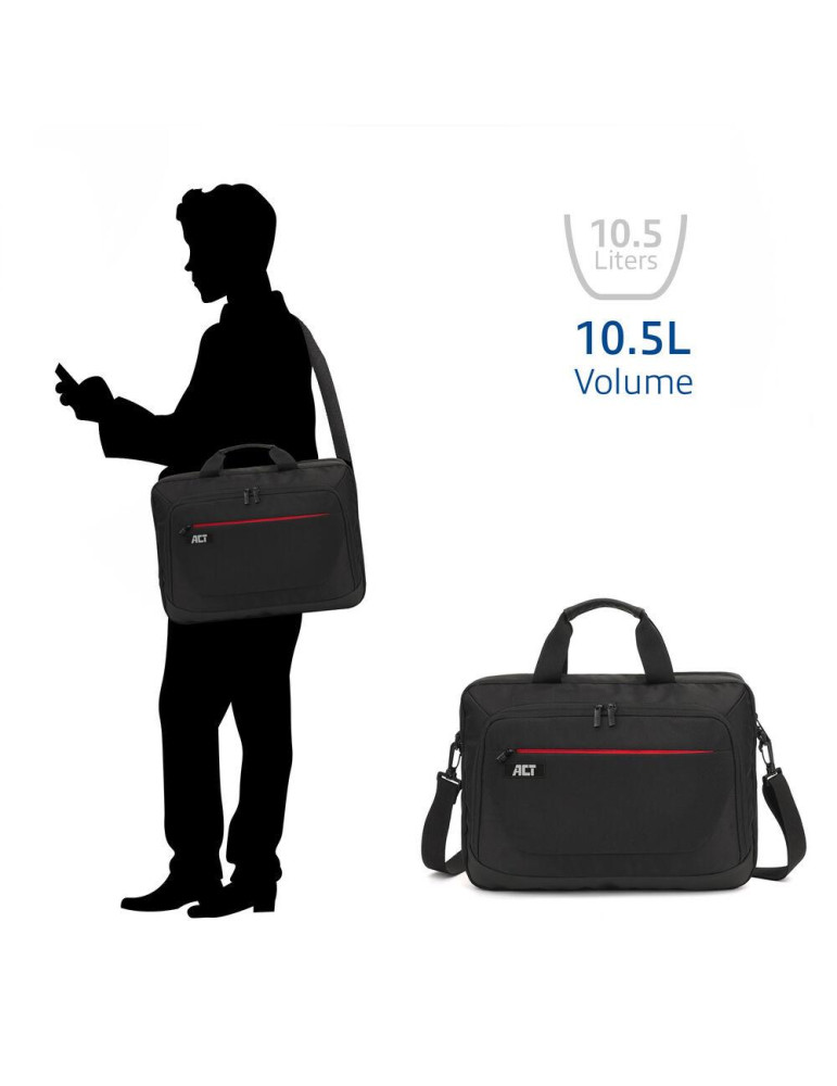 Чанта за лаптоп ACT Suburb, 15.6", Полиестер, 10.5L - AC8570 - 5