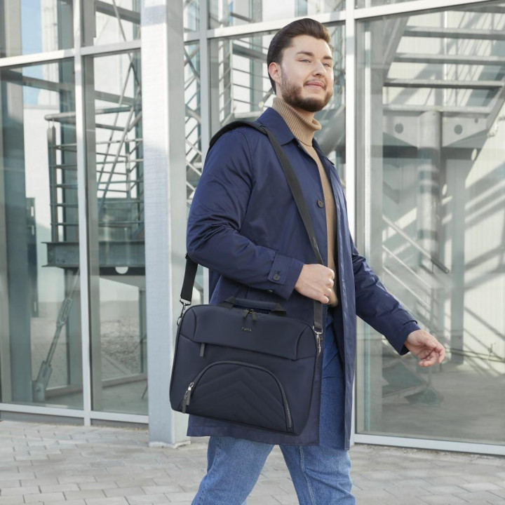 Чанта за лаптоп HAMA Premium Lightweight, 15.6"-16.2", Полиестер, Тъмносиня - HAMA-222042 - 5