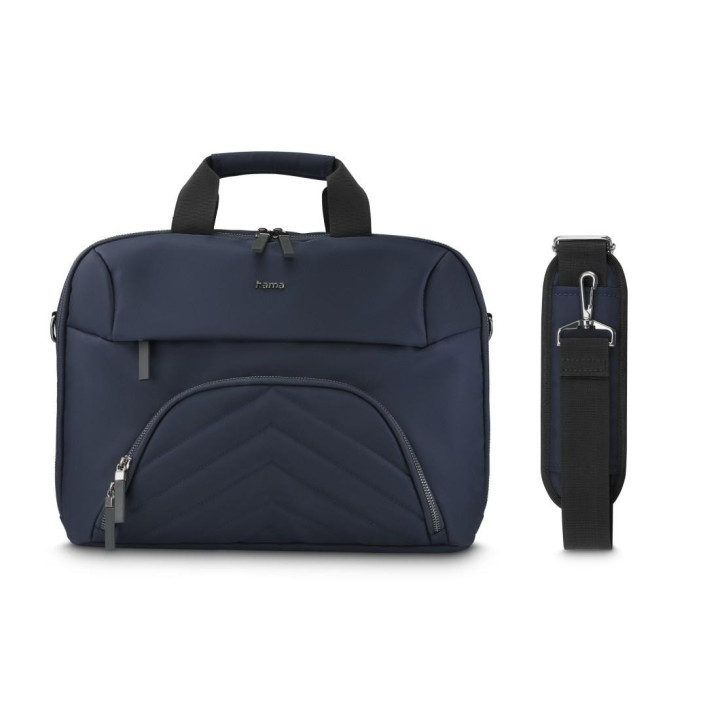 Чанта за лаптоп HAMA Premium Lightweight, 15.6"-16.2", Полиестер, Тъмносиня - HAMA-222042 - 13