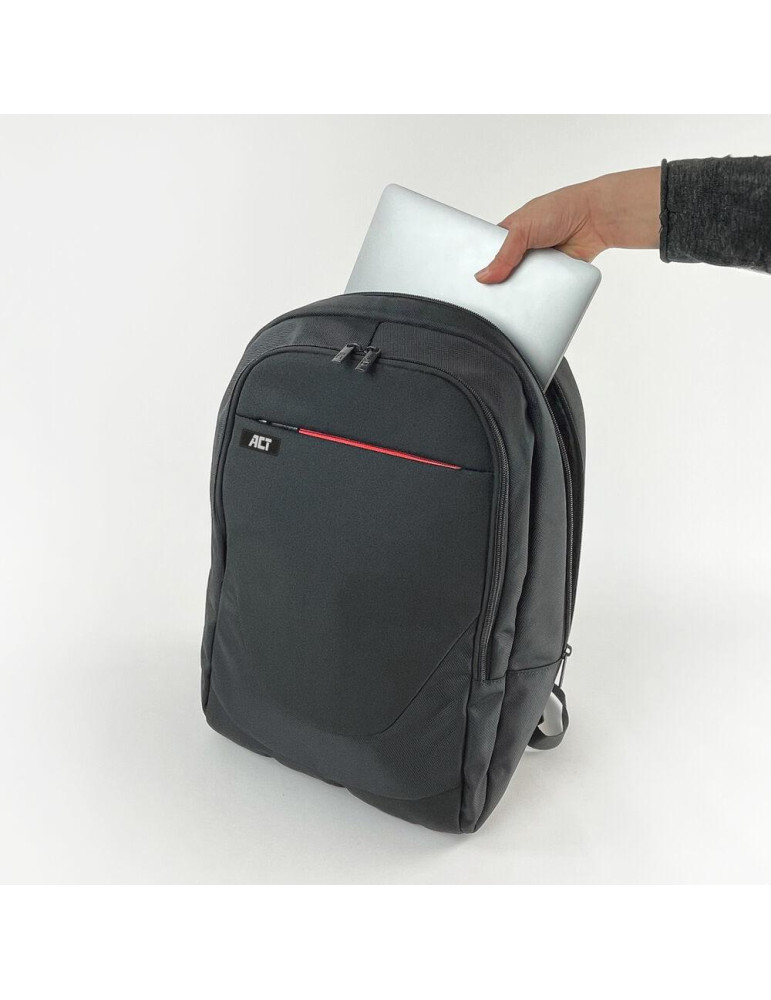 Раница за лаптоп ACT Suburb, 15.6", 18.5L, Черна - AC8565 - 7
