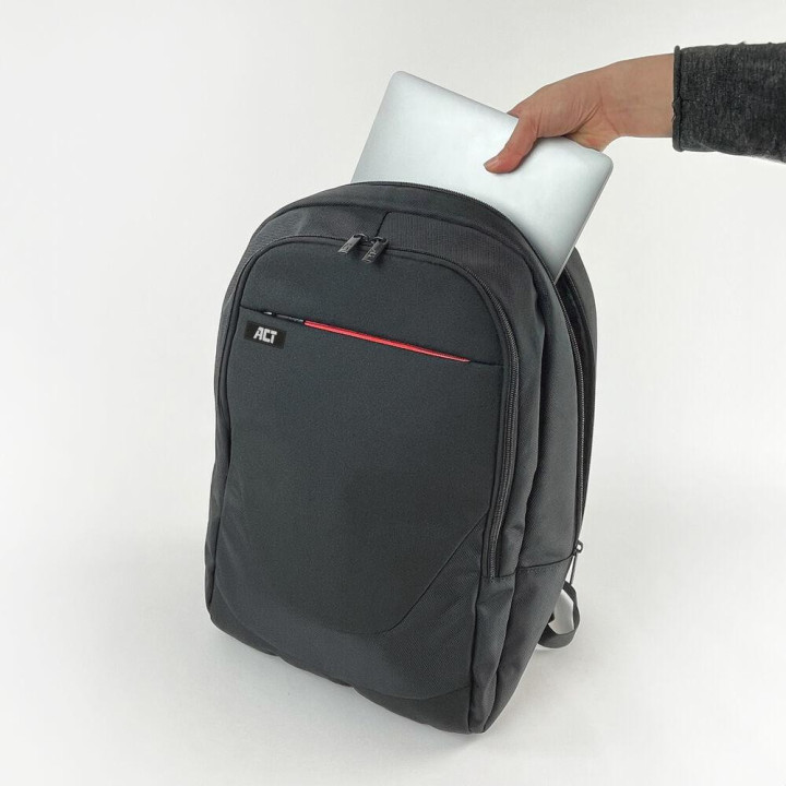 Раница за лаптоп ACT Suburb, 15.6", 18.5L, Черна - AC8565 - 7