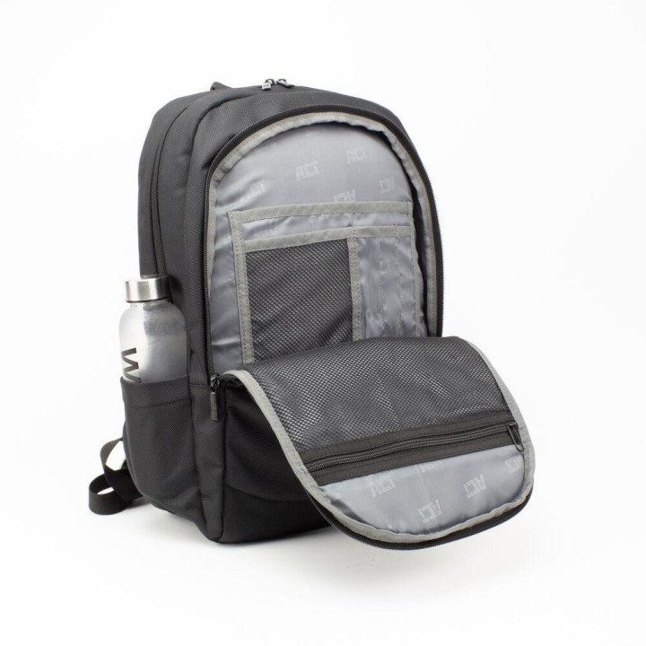 Раница за лаптоп ACT Suburb, 15.6", 18.5L, Черна - AC8565 - 9