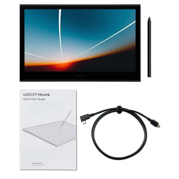 Графичен дисплей таблет WACOM Movink 13, 13.3" 294x165mm 5080 lpi, USB-C - DTH135K0B - 5