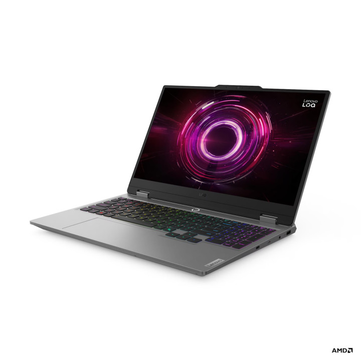 Лаптоп Lenovo LOQ 15AHP10, 15.6" FHD IPS 144Hz, AMD Ryzen 7 250, RTX 5050 8GB, 16GB DDR5, 1TB SSD, Без OS - 83JG00EABM - 3