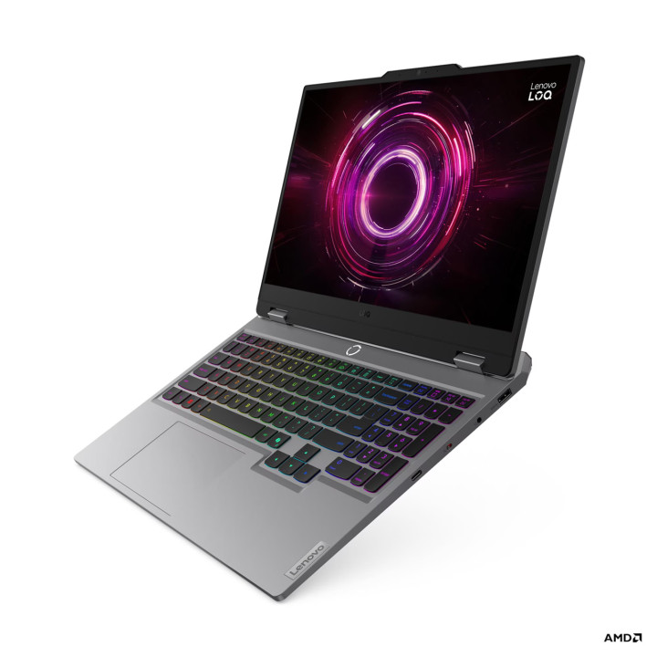 Лаптоп Lenovo LOQ 15AHP10, 15.6" FHD IPS 144Hz, AMD Ryzen 7 250, RTX 5050 8GB, 16GB DDR5, 1TB SSD, Без OS - 83JG00EABM - 5