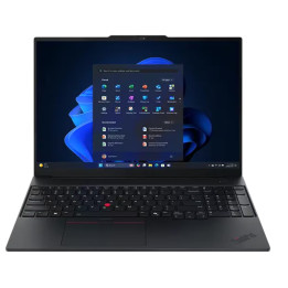Лаптоп Lenovo ThinkPad E16 G3, 16" WUXGA AG, Core Ultra 5 225U, 16GB DDR5 5600, 512GB SSD, Windows 11 Pro 64 - 21SRS12C00 - 1