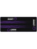 Професионална защитна подложка за под LORGAR RX1FM Sim Racing Floor Mat Advanced, 1700x700x3mm, Черно/лилаво - LRG-RX1FM - 1