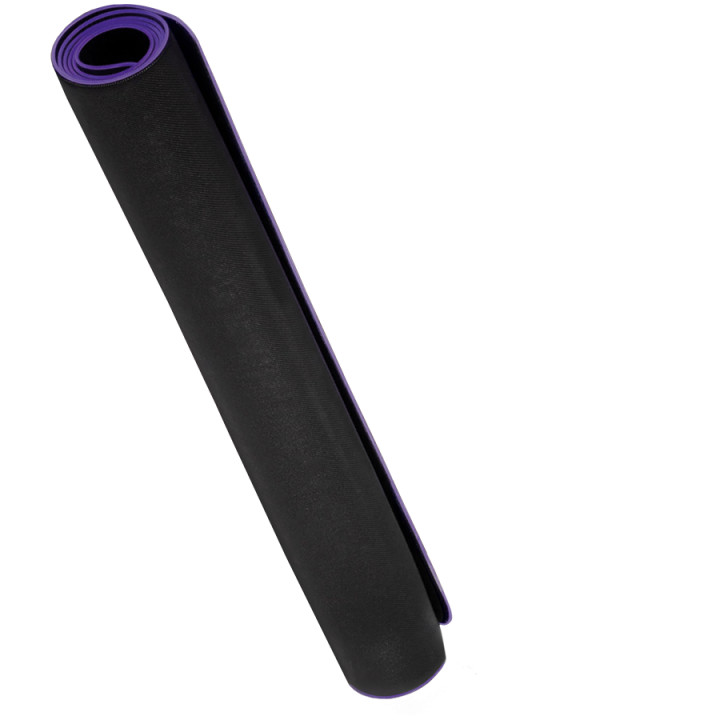 Професионална защитна подложка за под LORGAR RX1FM Sim Racing Floor Mat Advanced, 1700x700x3mm, Черно/лилаво - LRG-RX1FM - 6