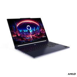 Лаптоп Lenovo Legion 7, 16" WQXGA OLED 240Hz, AMD Ryzen AI 9 HX 470, RTX 5060 8GB, 32GB DDR5, 1TB SSD, Without OS - 83Q8000NBM -