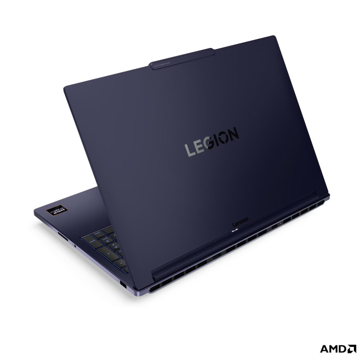 Лаптоп Lenovo Legion 7, 16" WQXGA OLED 240Hz, AMD Ryzen AI 9 HX 470, RTX 5060 8GB, 32GB DDR5, 1TB SSD, Without OS - 83Q8000NBM -