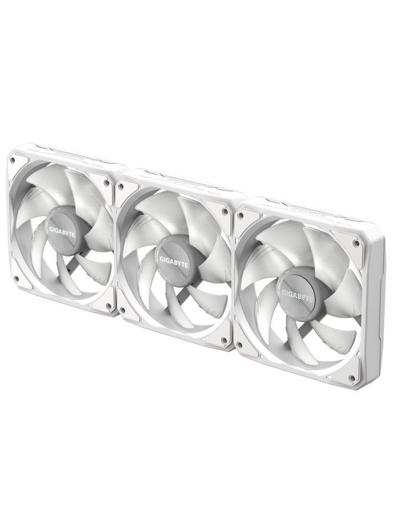 Комплект вентилатори GIGABYTE AORUS EZ CHAIN FAN 120 ICE, 120x120x25mm, 500-2200 RPM, 4 PIN - GP-GBT EZFAN1203 ICE - 7