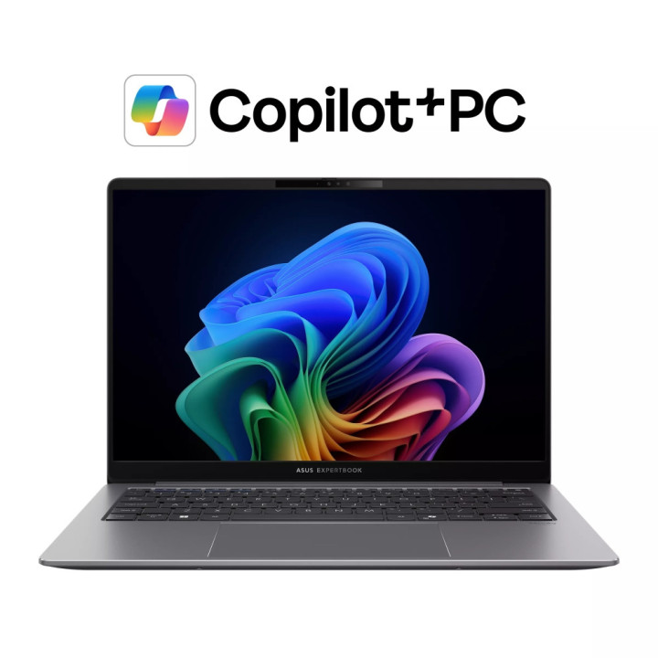 Лаптоп ASUS ExpertBook P5405CSA-NZ0856, 14" WQXGA Anti-Glare 144Hz, Intel Core Ultra 7 258V, 32GB LPDDR5X, 1TB SSD, No OS - 90NX