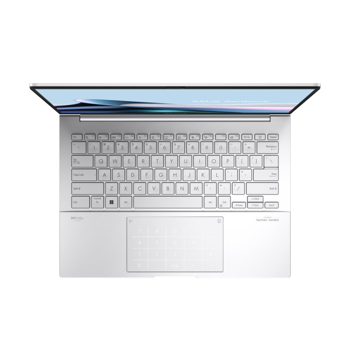 Лаптоп ASUS Zenbook UX3405CA-ST1109NA, 14.0" OLED WQXGA+ 120Hz, Intel Core Ultra 9 285H, 32GB LPDDR5X, 1TB SSD, No OS - 90NB14W2