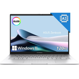Лаптоп ASUS Zenbook UX3405CA-ST787X, 14.0" OLED 2880x1800 120Hz, Intel Core Ultra 9 285H, 32GB LPDDR5X, 1TB SSD PCIe 4.0, Window