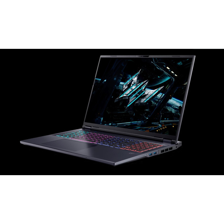 Лаптоп Acer Helios Neo 18 PHN18-72-996M, 18" WQXGA (2560x1600) Mini LED 250Hz, Intel Core Ultra 9 275HX, GeForce RTX 5070 Ti 12G