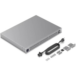 Комутатор Ubiquiti UniFi Switch Pro Max 48, 48x 1Gbps RJ45, Управляем, 140Gbps, Пасивно охлаждане - USW-Pro-Max-48 - 1