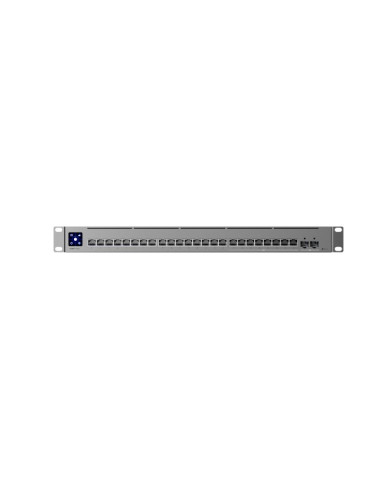 Мрежов комутатор Ubiquiti UniFi Switch Pro Max 24, 24 порта Gigabit + 2x 10G SFP+, Rackmount - USW-Pro-Max-24 - 1