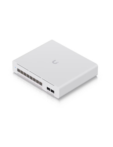 Комутатор Ubiquiti UniFi Switch Pro-XG-8-PoE, 8x 10G PoE++ портове, 200 Gbps - USW-Pro-XG-8-PoE - 1