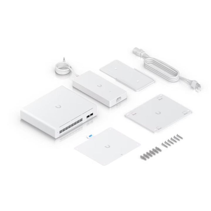 Комутатор Ubiquiti UniFi Switch Pro-XG-8-PoE, 8x 10G PoE++ портове, 20