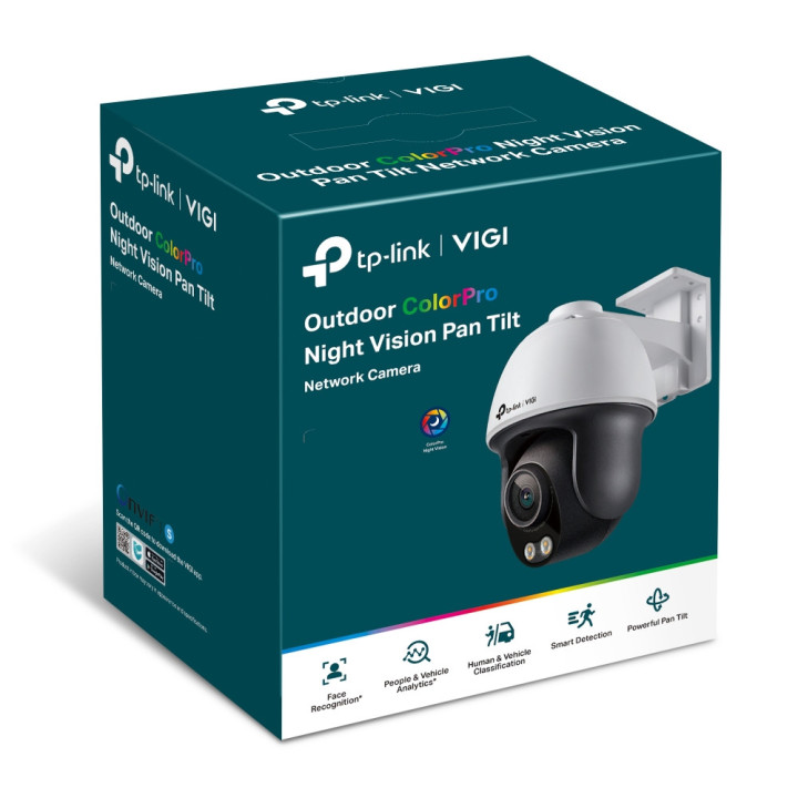 Мрежова камера TP-Link VIGI C540S, 4MP, панорамна, жична - VIGI C540S(4mm) - 2
