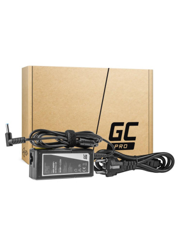 Зарядно устройство Green Cell за HP лаптопи , 19.5V 3.33A 65W за HP - GC-AD49P-HP-19V-3.33A - 1