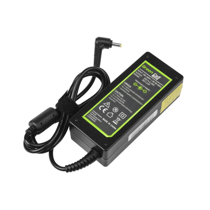 Универсално захранване GREEN CELL AD123P, 20V 2.1A 65W - GC-AD123P-LENOVO-20V - 2