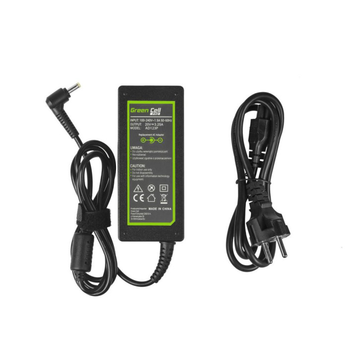 Универсално захранване GREEN CELL AD123P, 20V 2.1A 65W - GC-AD123P-LENOVO-20V - 3
