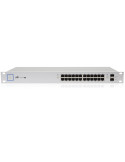 Комутатор Ubiquiti US-24-250W, 24 порта 1000Mbps, PoE+, 250W, управляем - 1