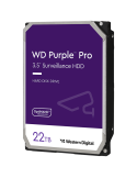 Твърд диск за видеонаблюдение Western Digital Purple Pro, 22TB 3.5" SATA III 7200RPM - WD221PURP - 1