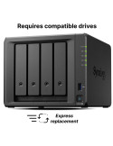 Мрежов сторидж Synology DS925+, 4 диска, AMD Ryzen V1500B, 4GB DDR4 - DS925+ - 1