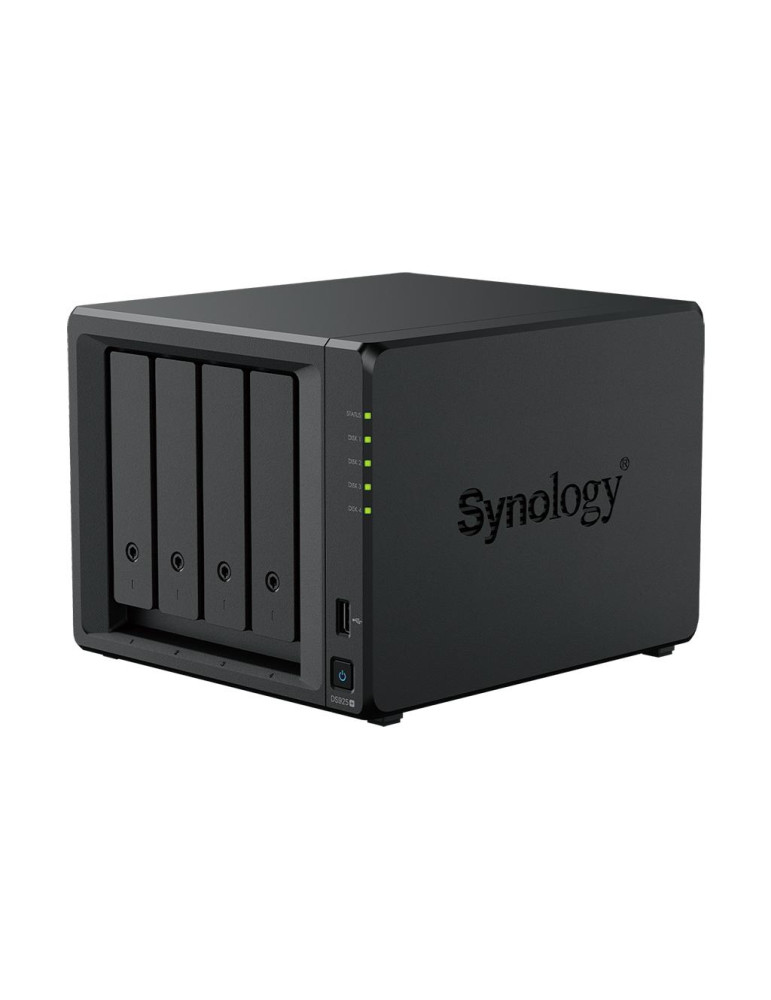 Мрежов сторидж Synology DS925+, 4 диска, AMD Ryzen V1500B, 4GB DDR4 - DS925+ - 2