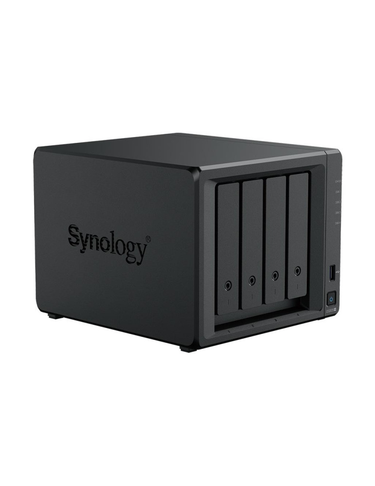 Мрежов сторидж Synology DS925+, 4 диска, AMD Ryzen V1500B, 4GB DDR4 - DS925+ - 4