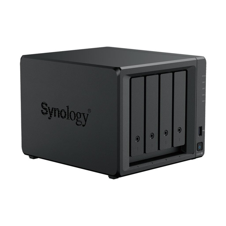 Мрежов сторидж Synology DS925+, 4 диска, AMD Ryzen V1500B, 4GB DDR4 - DS925+ - 4