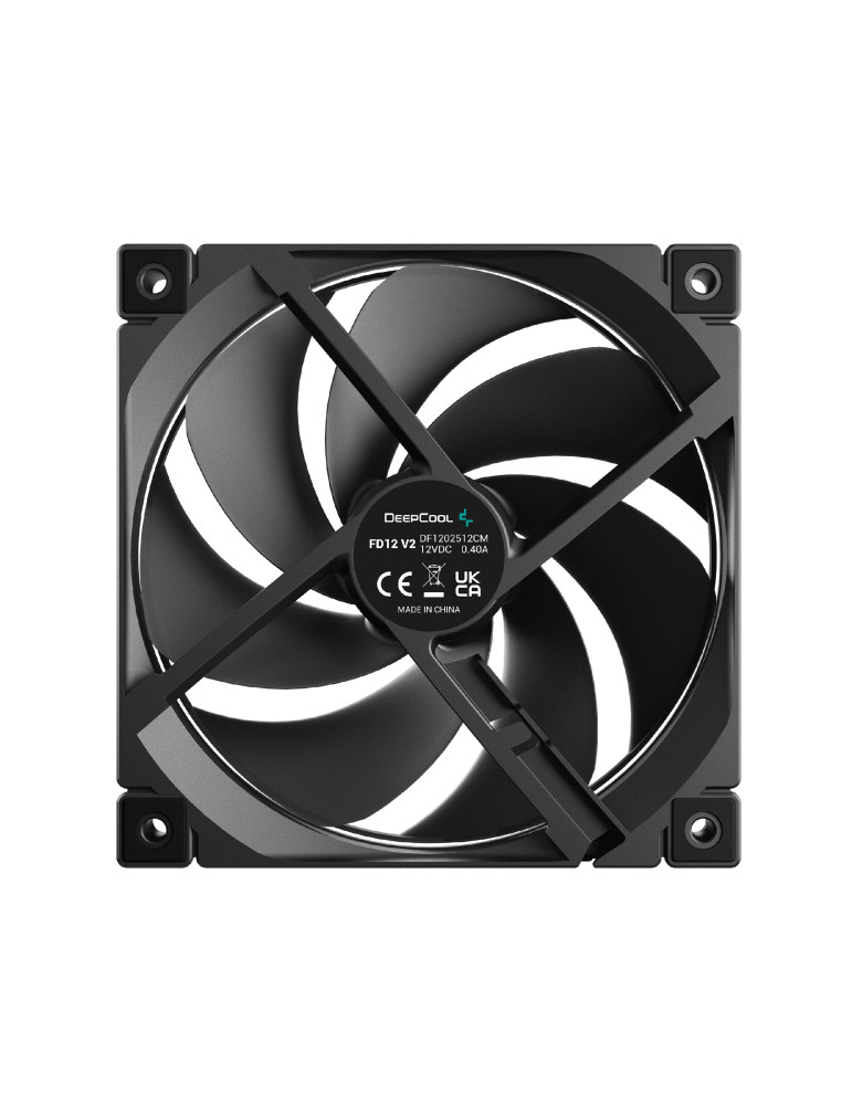 Вентилатор DeepCool FD12 V2, 120mm, 500-2500 RPM, Hydro Bearing - R-FD12V2-BKNPN1-G - 3