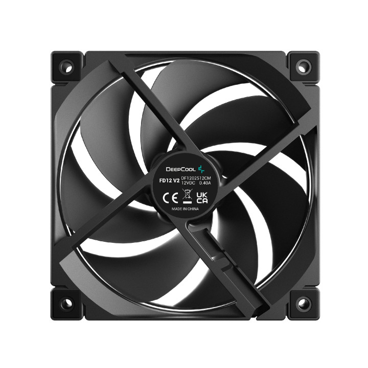 Вентилатор DeepCool FD12 V2, 120mm, 500-2500 RPM, Hydro Bearing - R-FD12V2-BKNPN1-G - 3