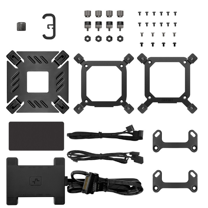 Водно охлаждане за процесор DeepCool SPARTACUS 360, 3.4" IPS Display 480x480, 360mm, 3x120mm вентилатори - R-SPT360-BKDSMP-G-1 -