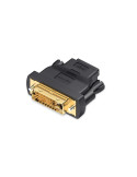 Преходник Vention, DVI 24+1 Мъжски към HDMI Женски, Екраниран, Позлатени конектори - ECDB0 - 1