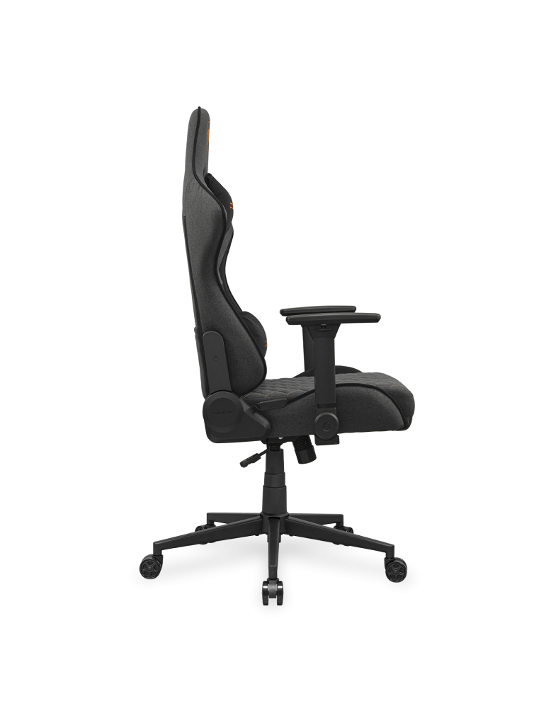 Геймърски стол COUGAR Armor One V2, Сив, Имитационен лен, Регулируема облегалка, 4D подлакътници - CGR-A2F-GRB - 4