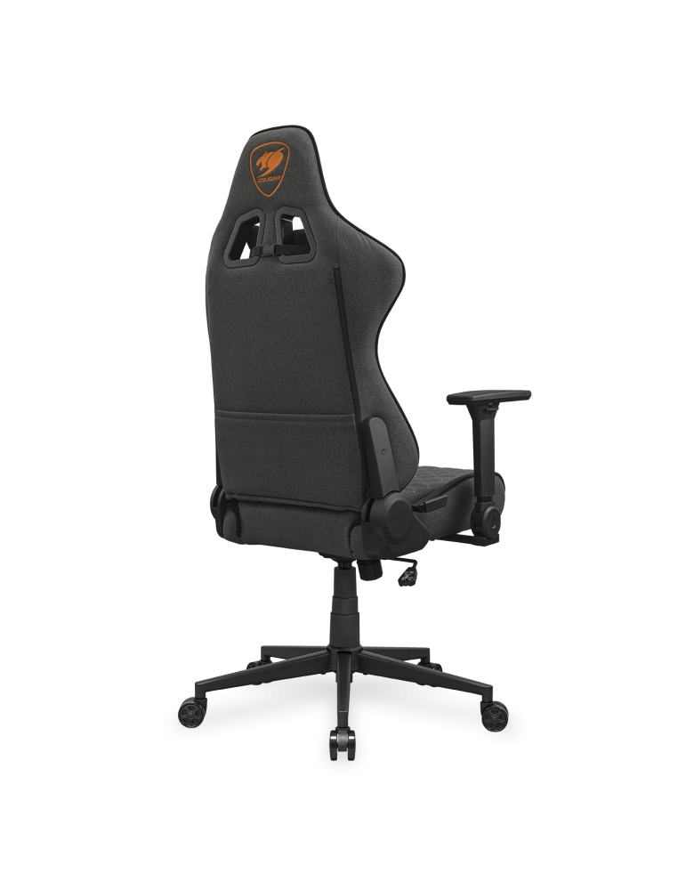 Геймърски стол COUGAR Armor One V2, Сив, Имитационен лен, Регулируема облегалка, 4D подлакътници - CGR-A2F-GRB - 5