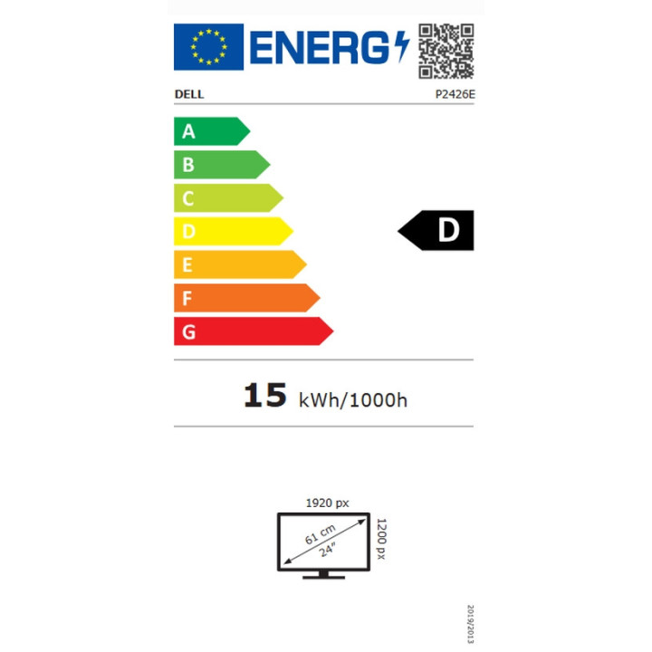 Монитор Dell P2426E, 24" WUXGA IPS, 100Hz  - 7