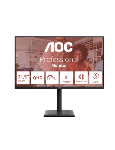 Монитор AOC Q32E4U, 31.5" 2K IPS 100Hz - 1