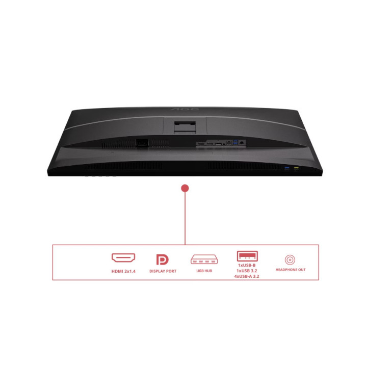 Монитор AOC Q32E4U, 31.5" 2K IPS 100Hz - 6