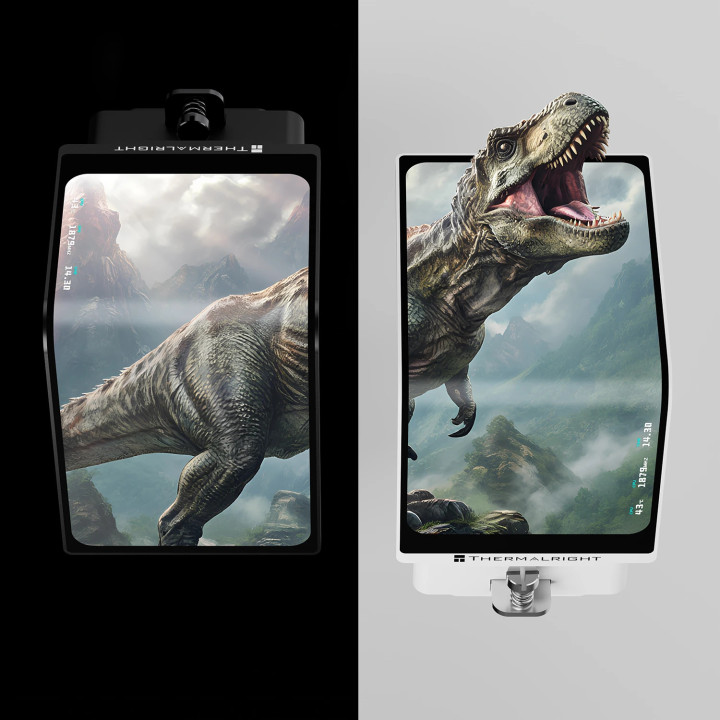 Водно охлаждане за процесор Thermalright Levita Vision 360 ARGB, 360mm Curve AMOLED Display - LEVITA-VISION-360-ARGB-BK - 3