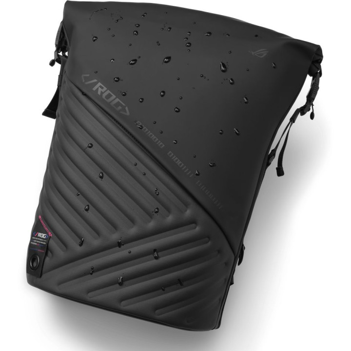 Раница за лаптоп ASUS ROG Slash Backpack 4.0 18'', черен - 90XB09X0-BBP000 - 7