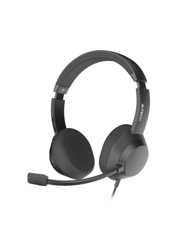 Слушалки A4tech Fstyler FH150U, USB, Шумоподтискане, 40mm говорител, Черни - FH150U - 1