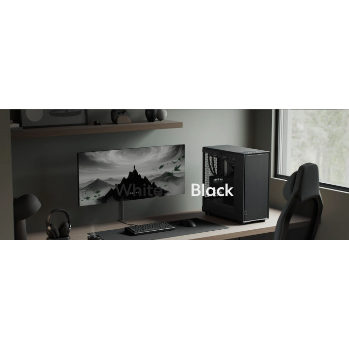 Кутия за компютър FRACTAL DESIGN EPOCH XL, Черна, Закалено стъкло - FD-C-EPO1X-02 - 2