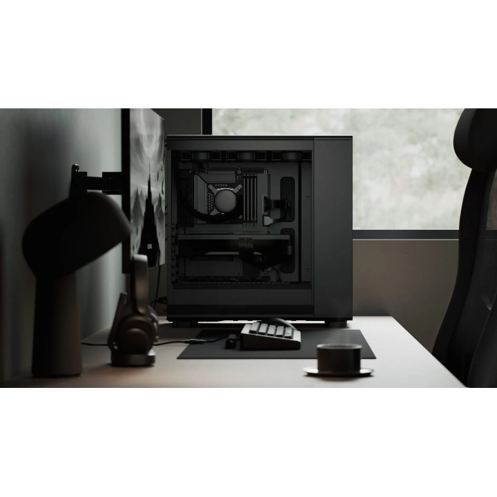 Кутия за компютър FRACTAL DESIGN EPOCH XL, Черна, Закалено стъкло - FD-C-EPO1X-02 - 3
