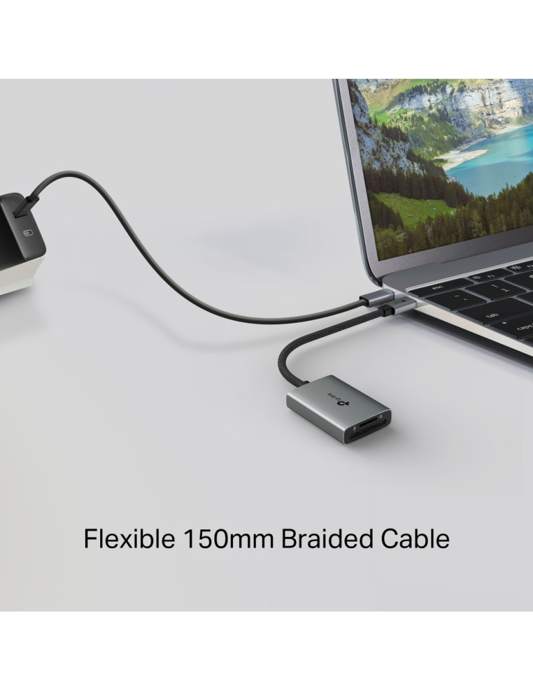 Четец на карти TP-Link UA430C, USB 3.0 Type-C, SD/microSD - UA430C - 8
