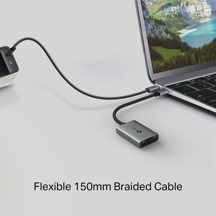 Четец на карти TP-Link UA430C, USB 3.0 Type-C, SD/microSD - UA430C - 8