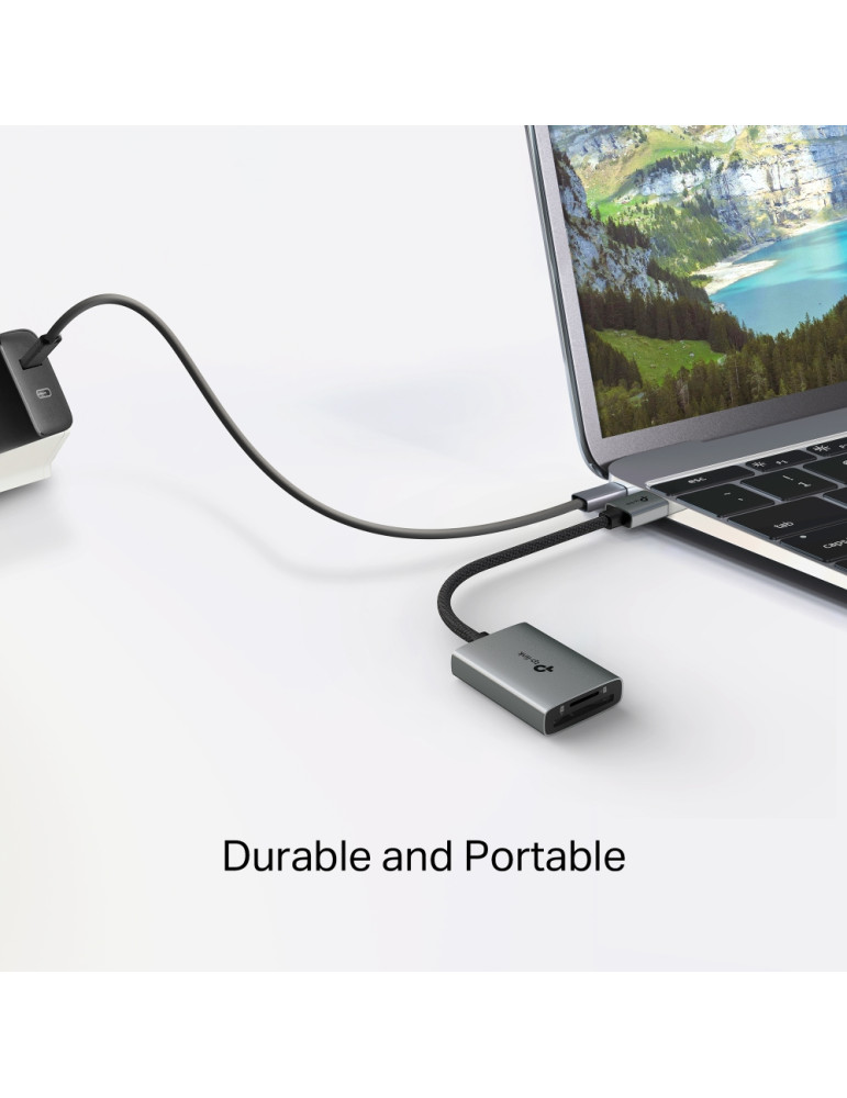 Четец на карти TP-LINK UA430, USB 3.0 Type-A, SD/microSD 3.0 - UA430 - 6